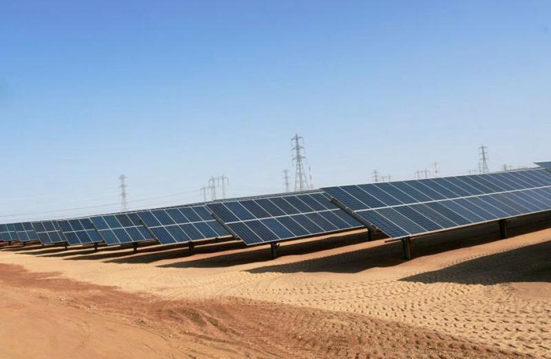 مشروع الطاقة الشمسية في بنبان بمحافظة أسوان