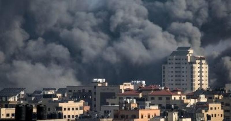 قصف غزه 