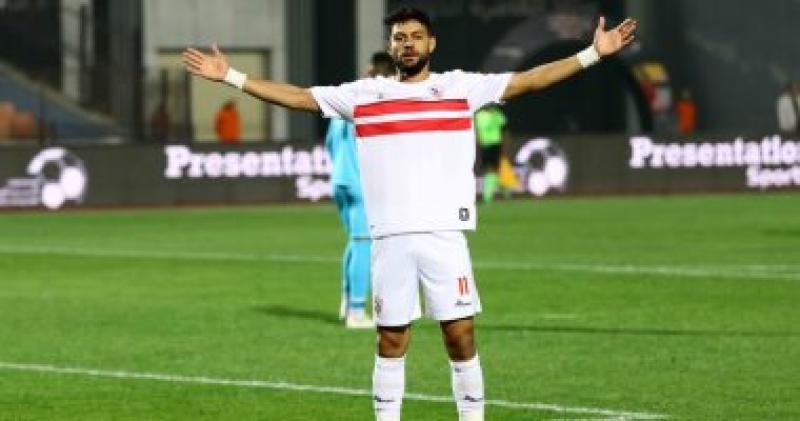 مصطفى شلبى لاعب الزمالك