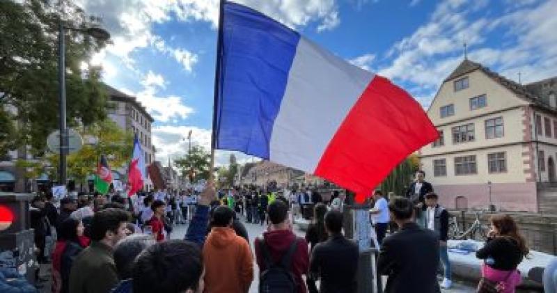 مظاهرات فرنسا - أرشيفية
