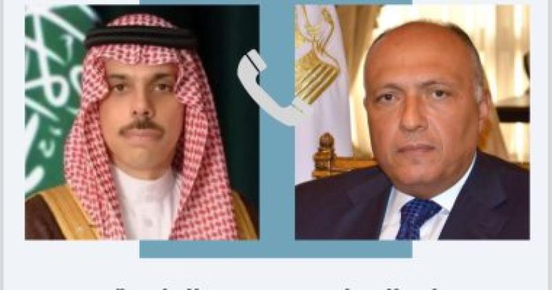 وزير الخارجية سامح شكرى يتلقى اتصالا من وزير خارجية السعودية