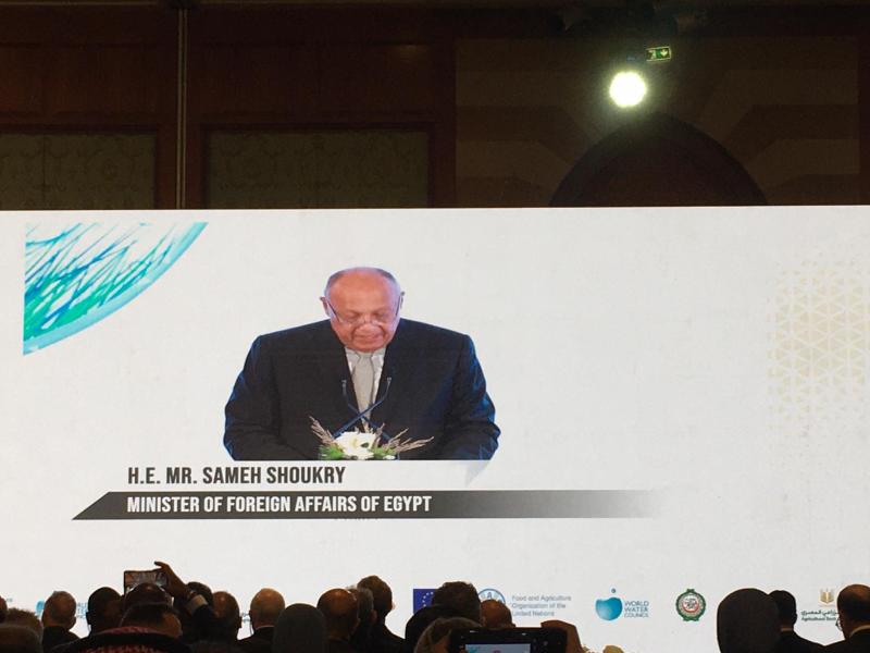 وزير الخارجية: مصر أخذت على عاتقها وضع المياه في قلب العمل المناخي بمؤتمر «المناخ 27»