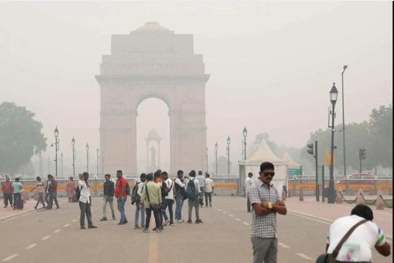 إرتفاع مستوى تلوث الهواء للخطر يتسبب في إغلاق المدارس بالعاصمة الهندية