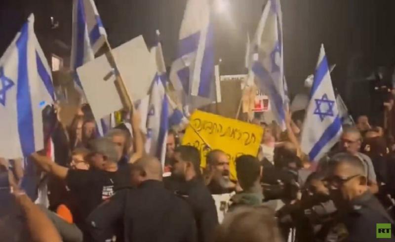 مظاهرات إسرائيل 