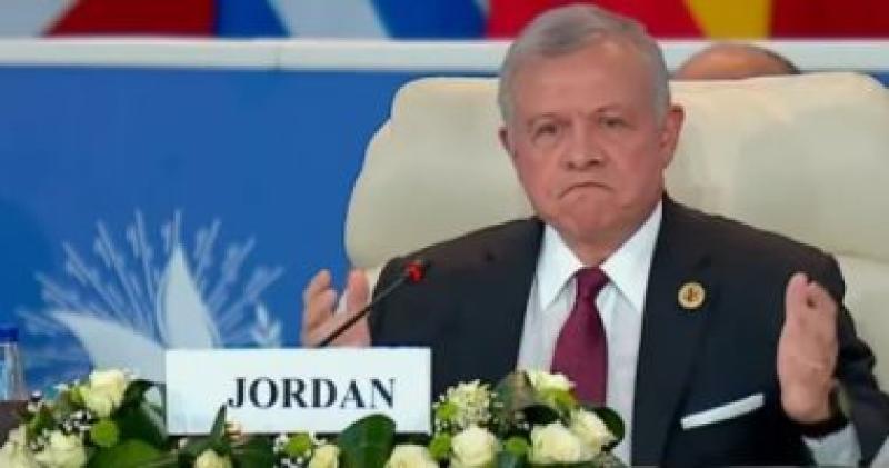 ملك الأردن لمؤتمر كوب28: تغيّر المناخ ينغص عيش الفلسطينيين في غزة