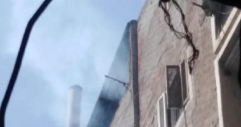 إخماد حريق داخل شقة سكنية فى أبو النمرس إصابات