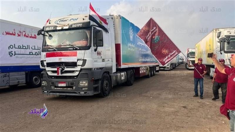 القاهرة الإخبارية: وصول 50 شاحنة مساعدات إلى الجانب الفلسطيني اليوم