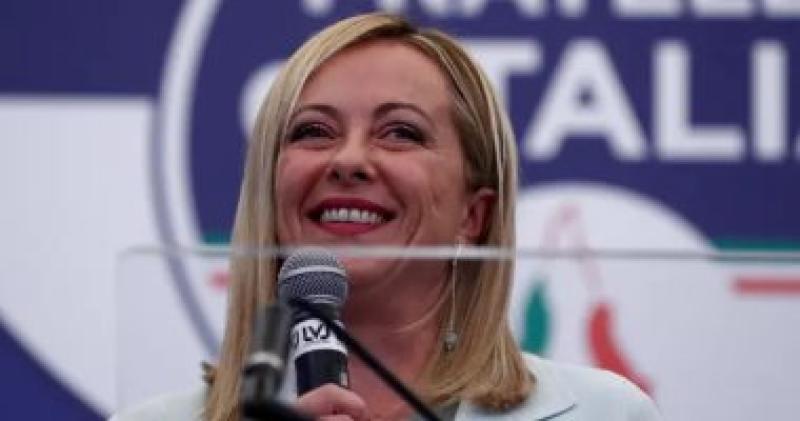 رئيسة الوزراء الإيطالية جيورجيا ميلونى