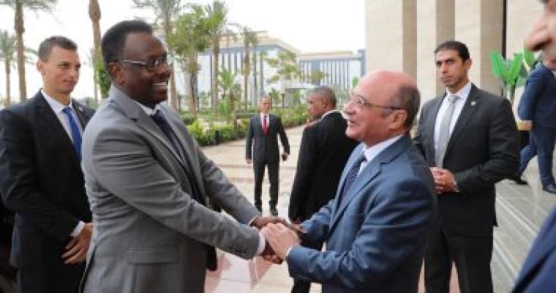 وزير العدل يستقبل نظيره الصومالي والنائب العام لجمهورية الصومال