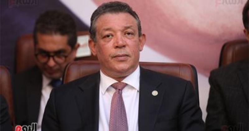 المرشح الرئاسي المحتمل حازم عمر رئيس حزب الشعب الجمهورى