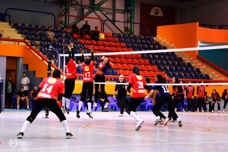 الأهلى مع الواى..و الزمالك أمام الطيران فى دورى سيدات الطائرة