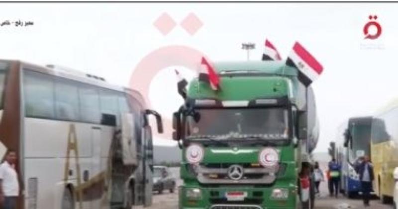 دخول 7 شاحنات محملة بالوقود إلى قطاع غزة عبر معبر رفح