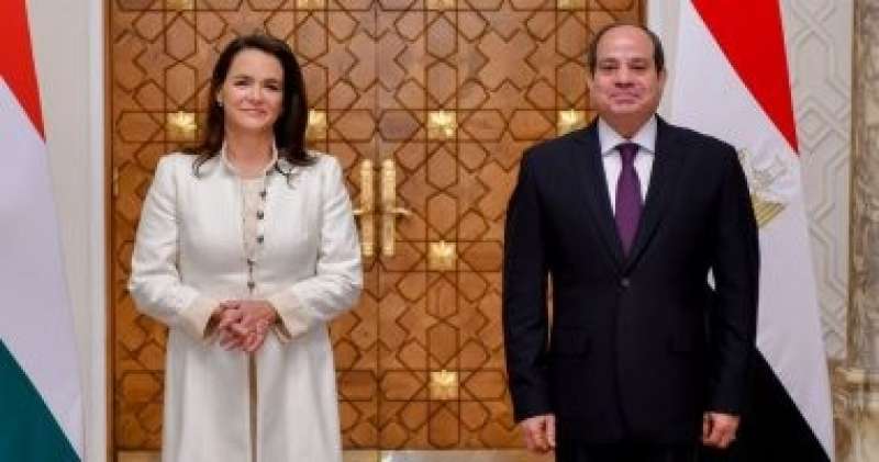 الرئيس السيسى يشيد بعلاقات التعاون الاستراتيجية بين مصر والمجر