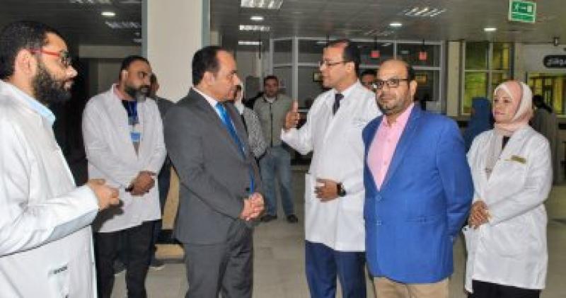 الدكتور أحمد حسن أبوهاشم وكيل وزارة الصحة بسوهاج