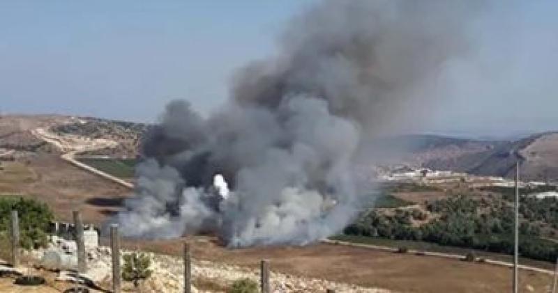 قصف اسرائيلي فى جنوب لبنان