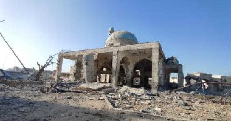 استهداف المساجد فى قطاع غزة