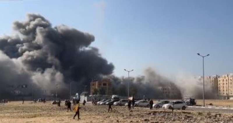 القاهرة الإخبارية: طائرات الاحتلال دمرت أجزاء واسعة من المسجد العمرى بغزة