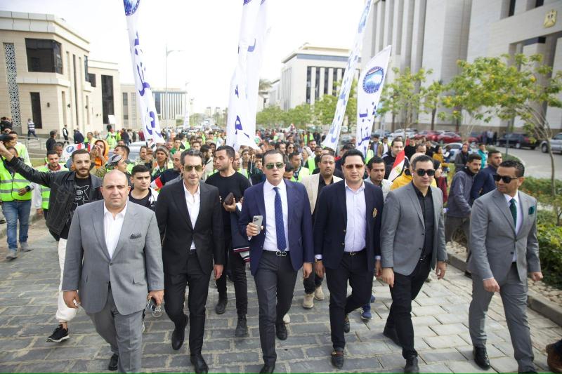 أطول مسيرة لحزب مستقبل وطن فى الانتخابات الرئاسية من التجمع إلي العاصمة