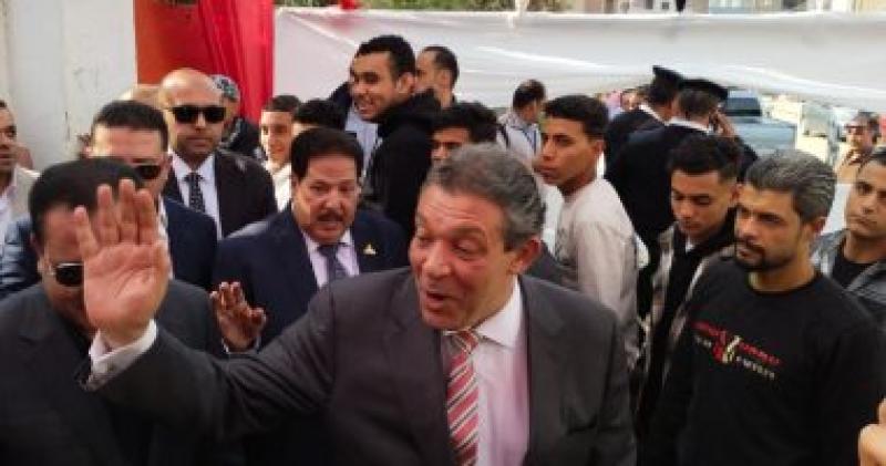 المرشح الرئاسي حازم عمر يتفقد لجان الانتخابات بالقليوبية