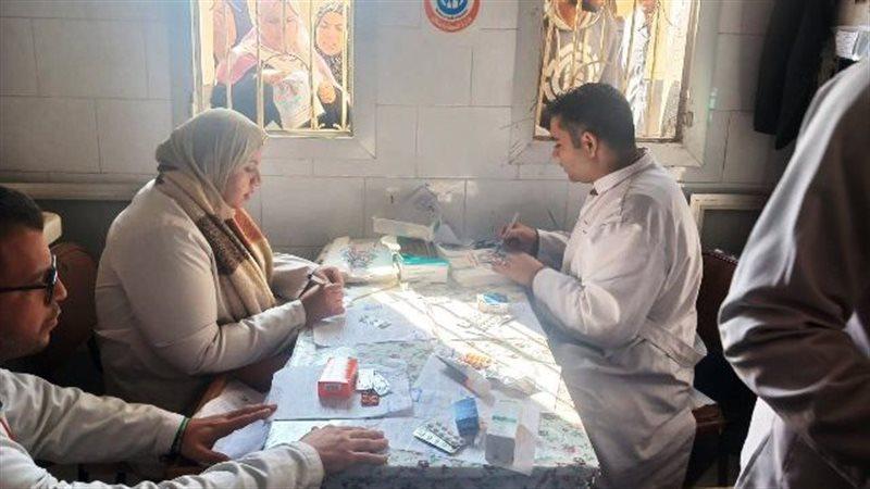 صحة الشرقية :انطلاق القافلة الطبية بقرية كمال عزب بالحسينية شرقية