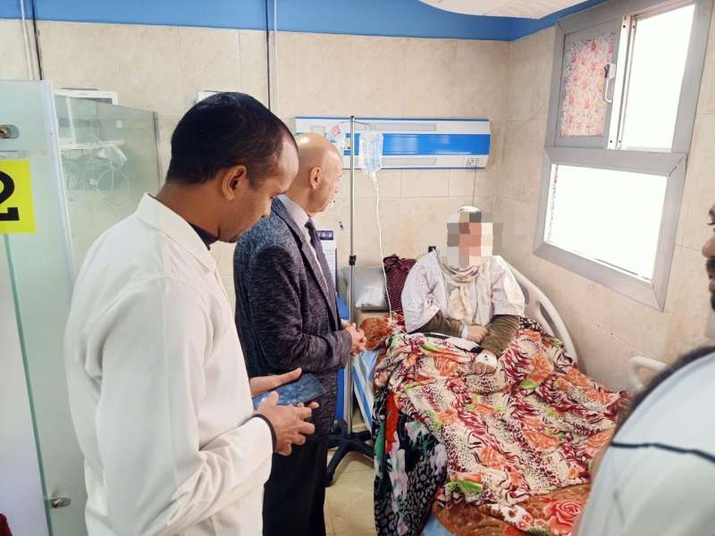 مسعود يتفقد وحدة الماموجرام المتنقلة بمستشفى السعديين المركزي بتكلفة ٧ مليون جنيه