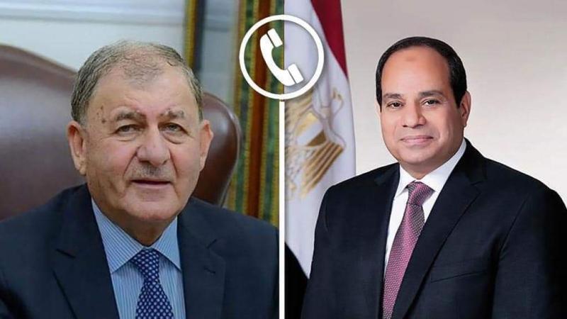 الرئيس السيسي ورئيس العراق 