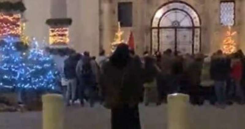تظاهرات فى إيطاليا لدعم فلسطين تردد هتافات ”إسرائيل إرهابية”