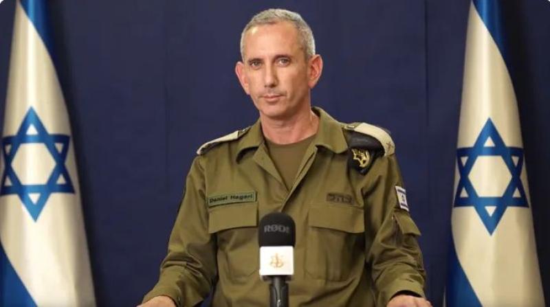 المتحدث باسم جيش الاحتلال الإسرائيلي الأدميرال دانييل هاجاري