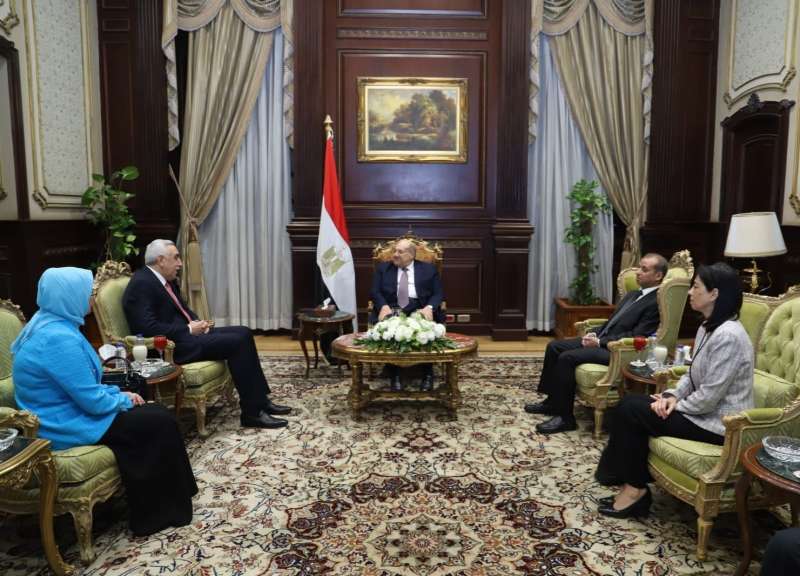 رئيس مجلس الشيوخ يستقبل السفير العراقي بمصر