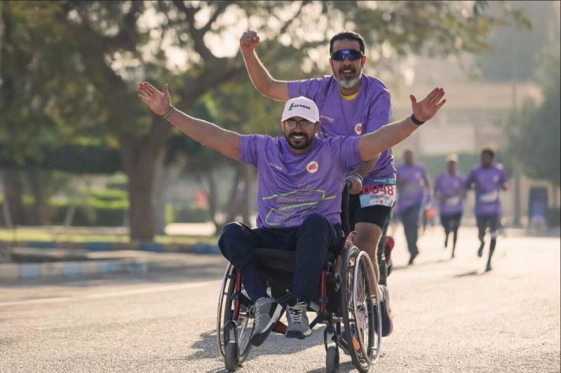 ”اندرايڤ” تقدم مبادرة Your Pace لدعم مجتمع ذوي الهمم في السباقات الرياضية