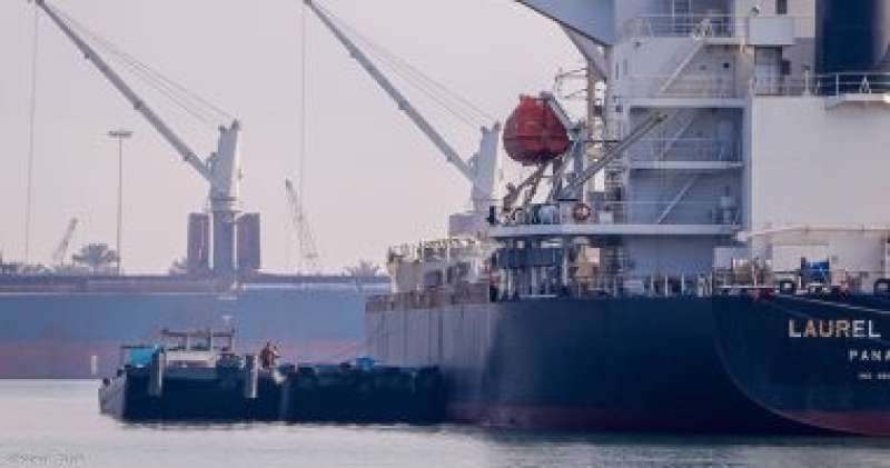 رصيد صومعة الحبوب والغلال للقطاع العام من القمح 138656 طنا بميناء دمياط