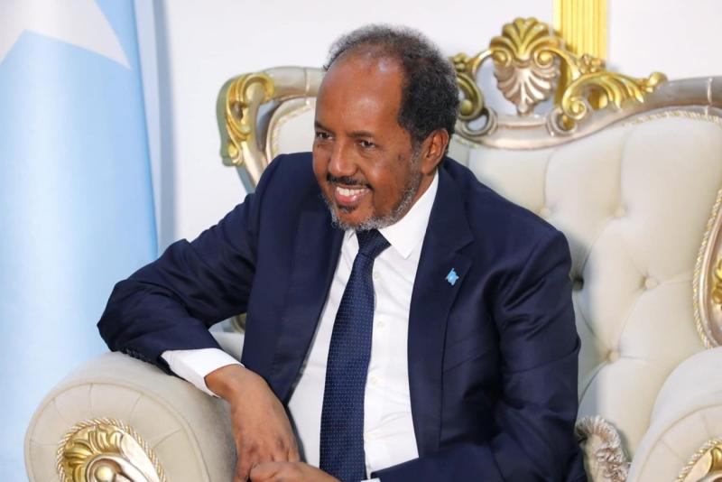 الرئيس الصومالي الدكتور حسن شيخ محمود