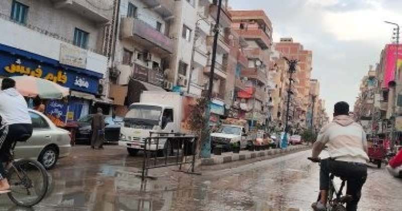 سقوط أمطار علي الإسماعيلية وأجواء غائمة شتوية