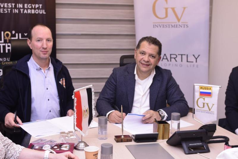 شراكة بين «چي ڤي للاستثمارات» و«كونكورديا» الروسية لإنشاء مصنع سيارات كهربائية في مصر