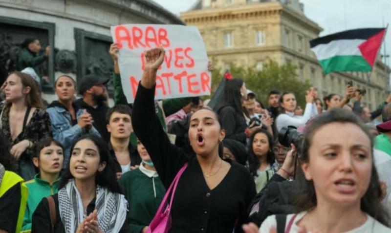 مسيرات في عدة مدن فرنسية دعما للشعب الفلسطيني