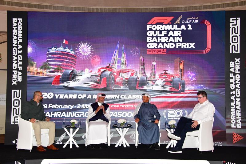 حلبة البحرين الدولية تحتفل بـ ”20 عاما من صنع التاريخ” لسباقات ”الفورمولا وان”