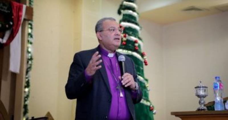 الدكتور القس أندريه زكى رئيس الطائفة الإنجيلية بمصر