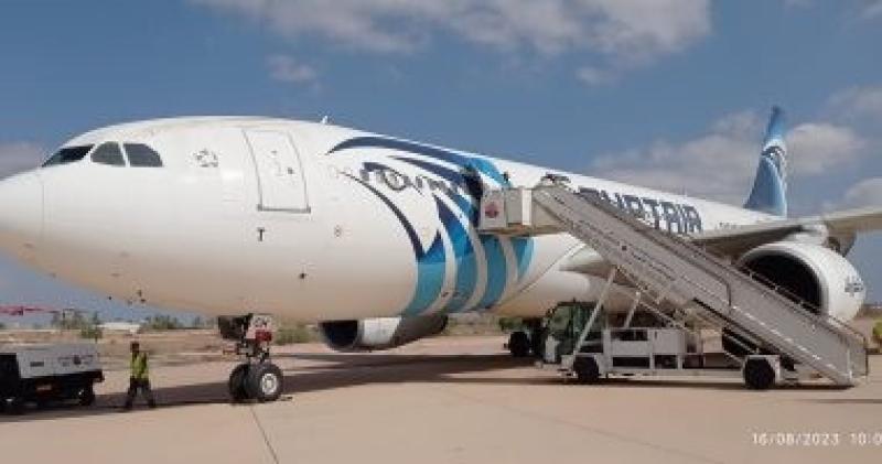 إلغاء رحلات ”مصر للطيران” إلى مطاري برلين وفرانكفورت غدا