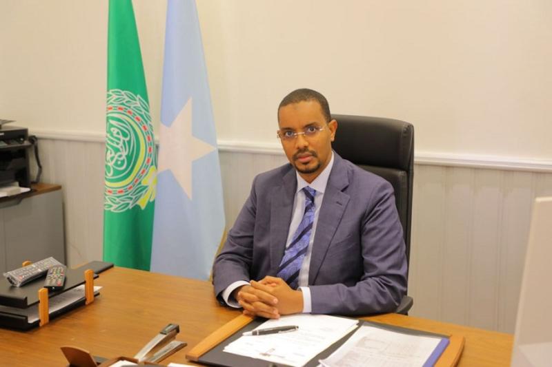 السفير إلياس شيخ عمر أبو بكر سفير جمهورية الصومال لدى مصر