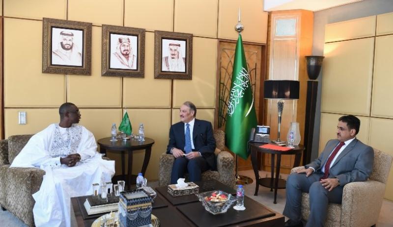 السفير السعودي بمصر يلتقي بنظيره السنغالي