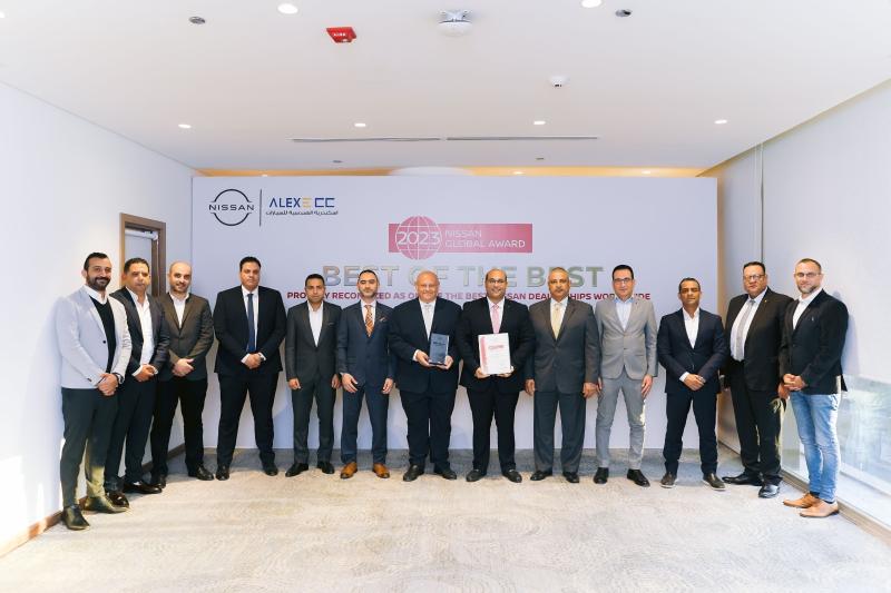 الهندسية للسيارات Alex ECC تفوز بجائزة الخدمات المتكاملة 2023 من نيسان العالمية