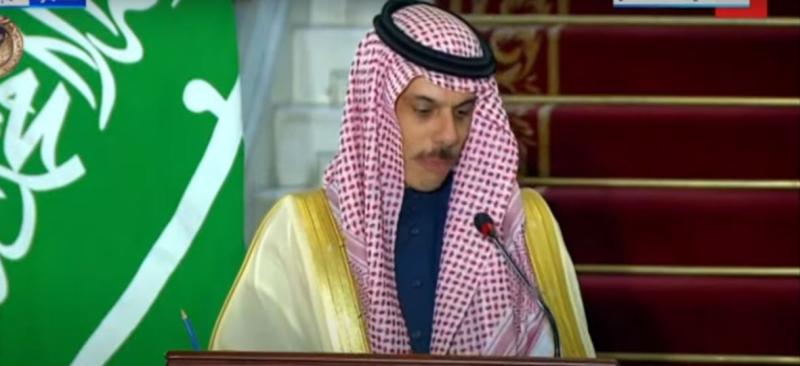 كلمة الأمير فيصل بن فرحان وزير خارجية المملكة العربية السعودية