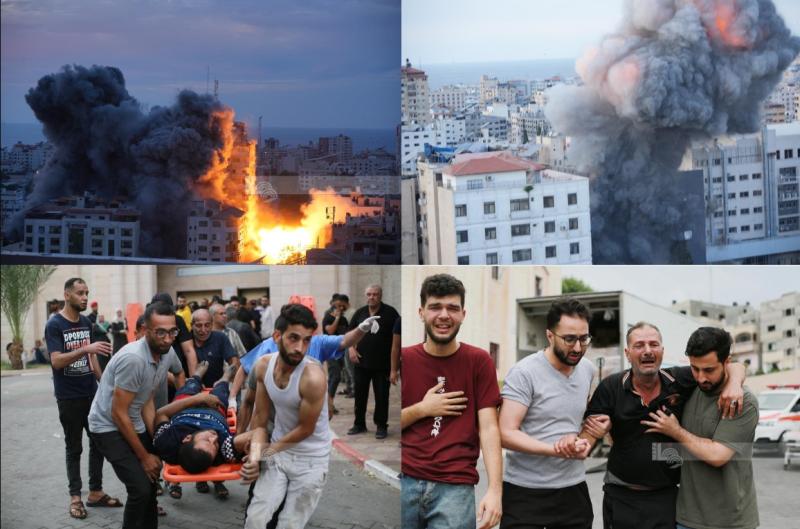 عشرات الشهداء والجرحى جراء القصف الإسرائيلي المُستمر على قطاع غزة