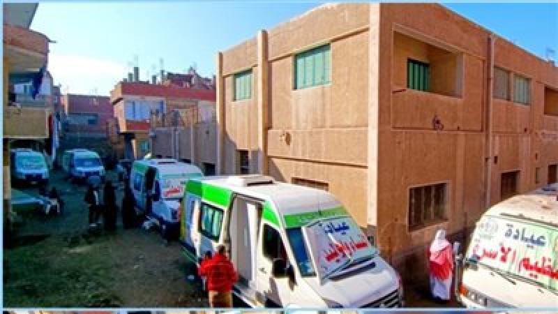 مسعود يتفقد سير العمل بمستشفى أولاد صقر المركزى بالشرقية