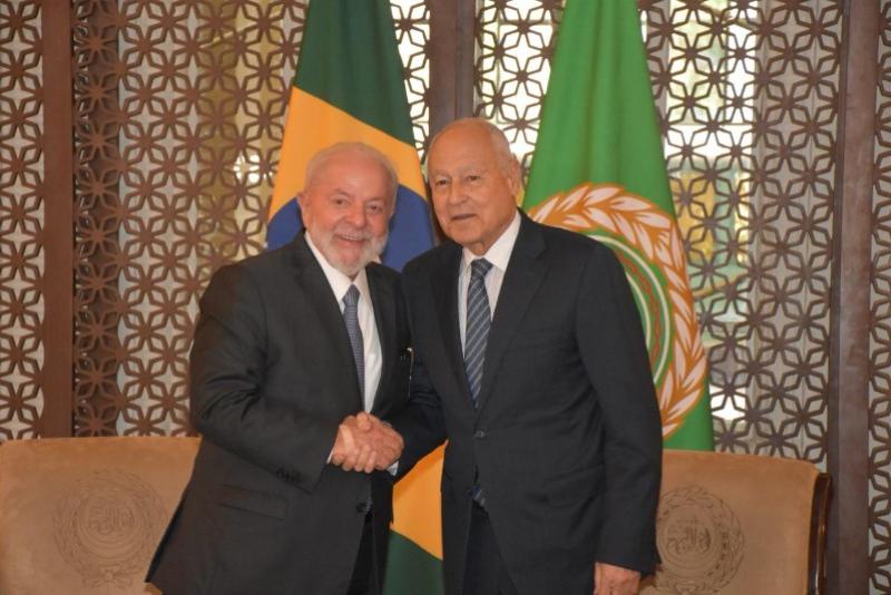 الأمين العام للجامعة العربية يستقبل رئيس جمهورية البرازيل الاتحادية (صور)