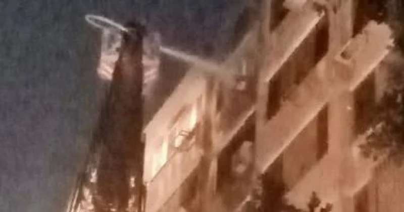 إخماد حريق داخل شقة سكنية فى المنيب دون إصابات