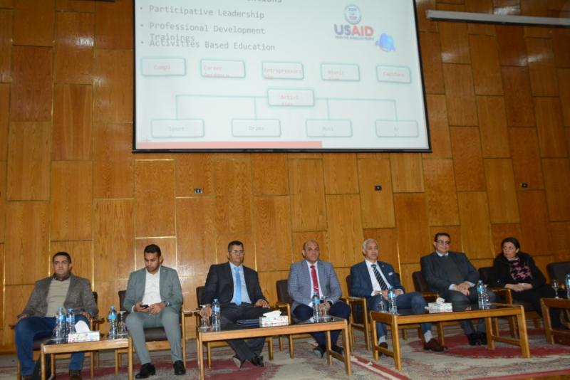 جامعة أسيوط تطلق فعاليات المؤتمر التعريفي لمسابقة ”رالي مصر لريادة الأعمال