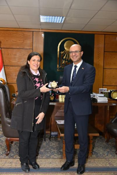 الدكتور المنشاوي يستقبل مسئولي مسابقة ”رالي مصر” لدعم ريادة الأعمال بجامعة أسيوط
