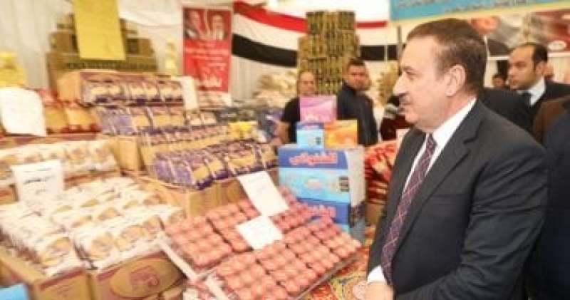 محافظ المنوفية يتابع افتتاح معارض ”أهلا رمضان” لبيع السلع الغذائية بأسعار مخفضة