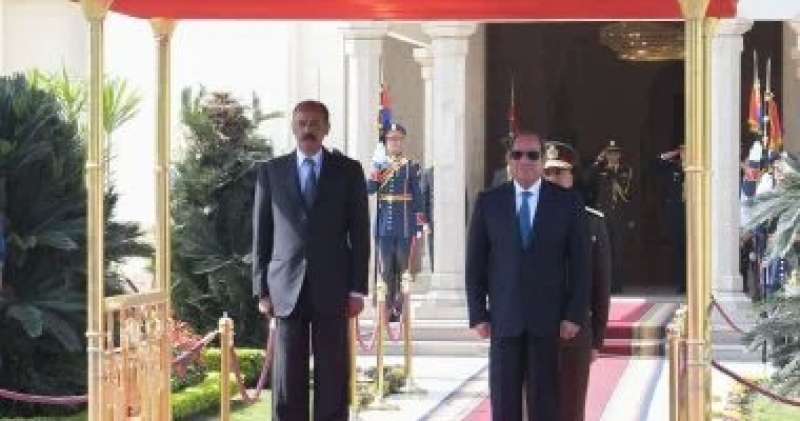 الرئيس السيسى ونظيره الإريترى يبحثان التطورات بالبحر الأحمر ويؤكدان ضرورة احتواء الموقف وعدم التصعيد